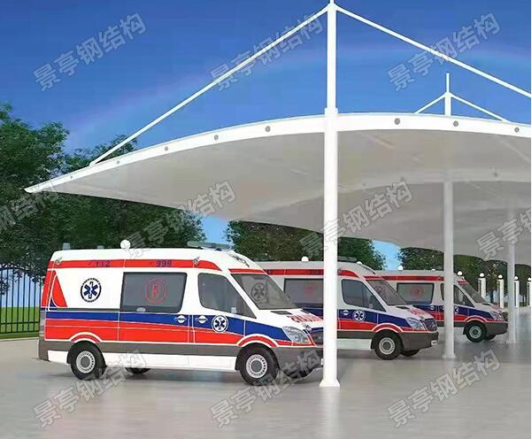 停车场膜结构